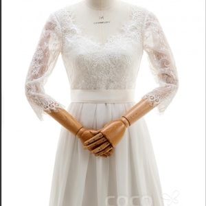 Size 22 Wedding Gown NWT